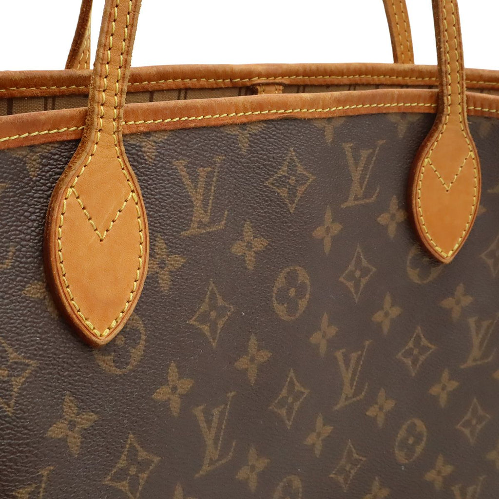 Louis Vuitton Monogram Neverfull MM Tote Shoulder Bag — view 5