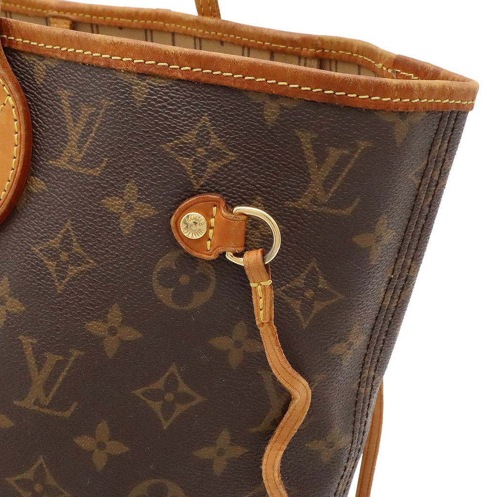 Louis Vuitton Monogram Neverfull MM Tote Shoulder Bag — view 8