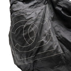 Chanel Sports Line CC Logo Tote Large Travel Bag Nylon Black — view 8