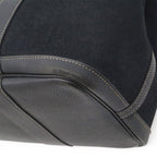 Hermes Garden Party PM Tote Shoulder Bag Toile Officier Leather Black Silver — view 3