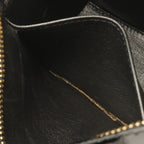 Chanel Quilted Chain Shoulder Bag Patent Leather Black Gold — view 7