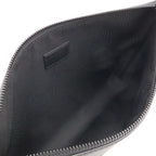 Louis Vuitton LV Aerogram Pochette iPad Takeoff Pouch Clutch Leather Noir Black — view 5