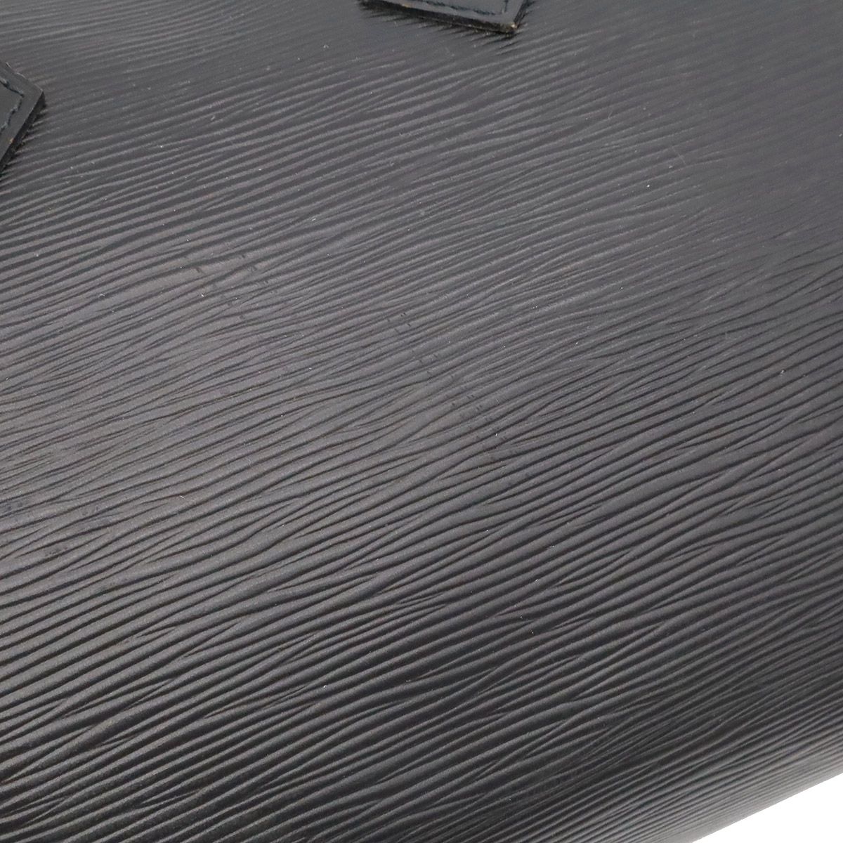 Louis Vuitton Epi Speedy 25 Mini Boston Bag Noir Black Gold — view 7