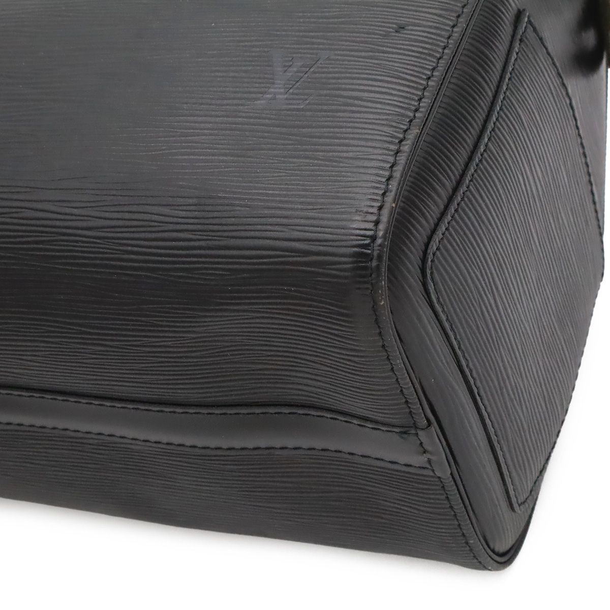 Louis Vuitton Epi Speedy 25 Mini Boston Bag Noir Black Gold — view 3