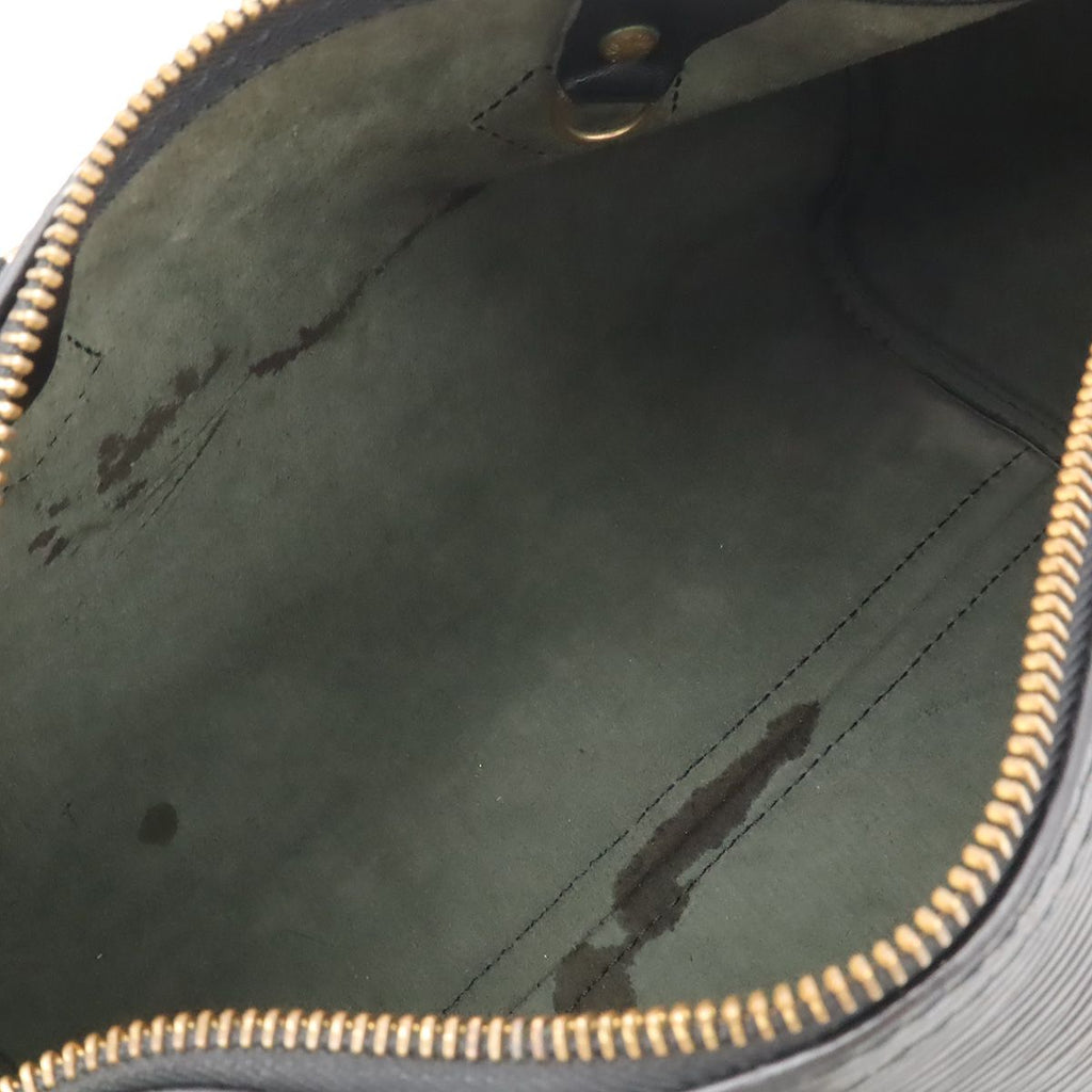 Louis Vuitton Epi Speedy 25 Mini Boston Bag Noir Black Gold — view 6
