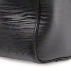 Louis Vuitton Epi Speedy 25 Mini Boston Bag Noir Black Gold — view 8