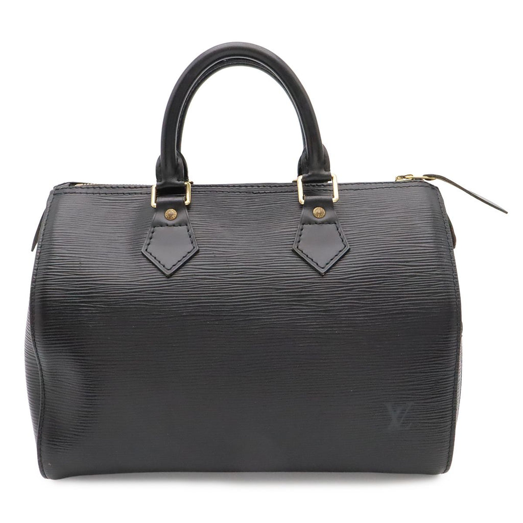 Louis Vuitton Epi Speedy 25 Mini Boston Bag Noir Black Gold