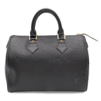 Louis Vuitton Epi Speedy 25 Mini Boston Bag Noir Black Gold