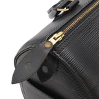 Louis Vuitton Epi Speedy 25 Mini Boston Bag Noir Black Gold — view 5