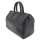Louis Vuitton Epi Speedy 25 Mini Boston Bag Noir Black Gold — view 2
