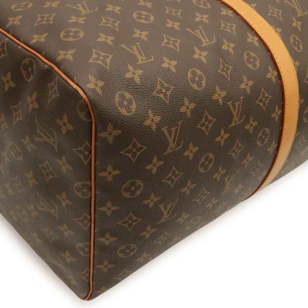 Louis Vuitton Monogram Keepall 60 Boston Bag Purse — view 3