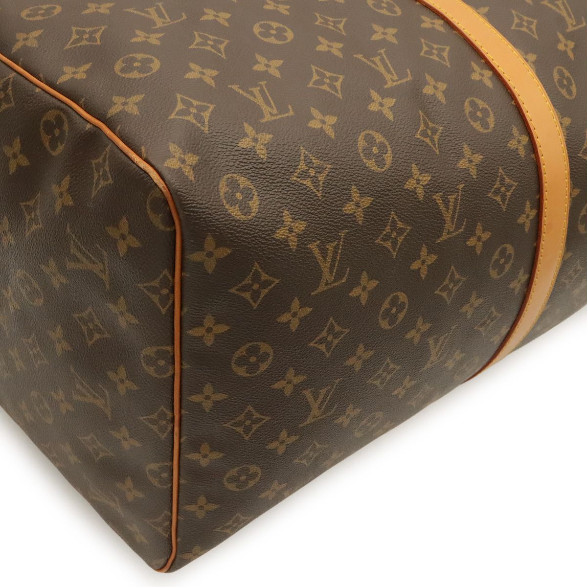 Louis Vuitton Monogram Keepall 60 Boston Bag Purse — view 3