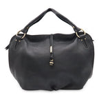 Celine Bittersweet Shoulder Bag Leather Black Gold