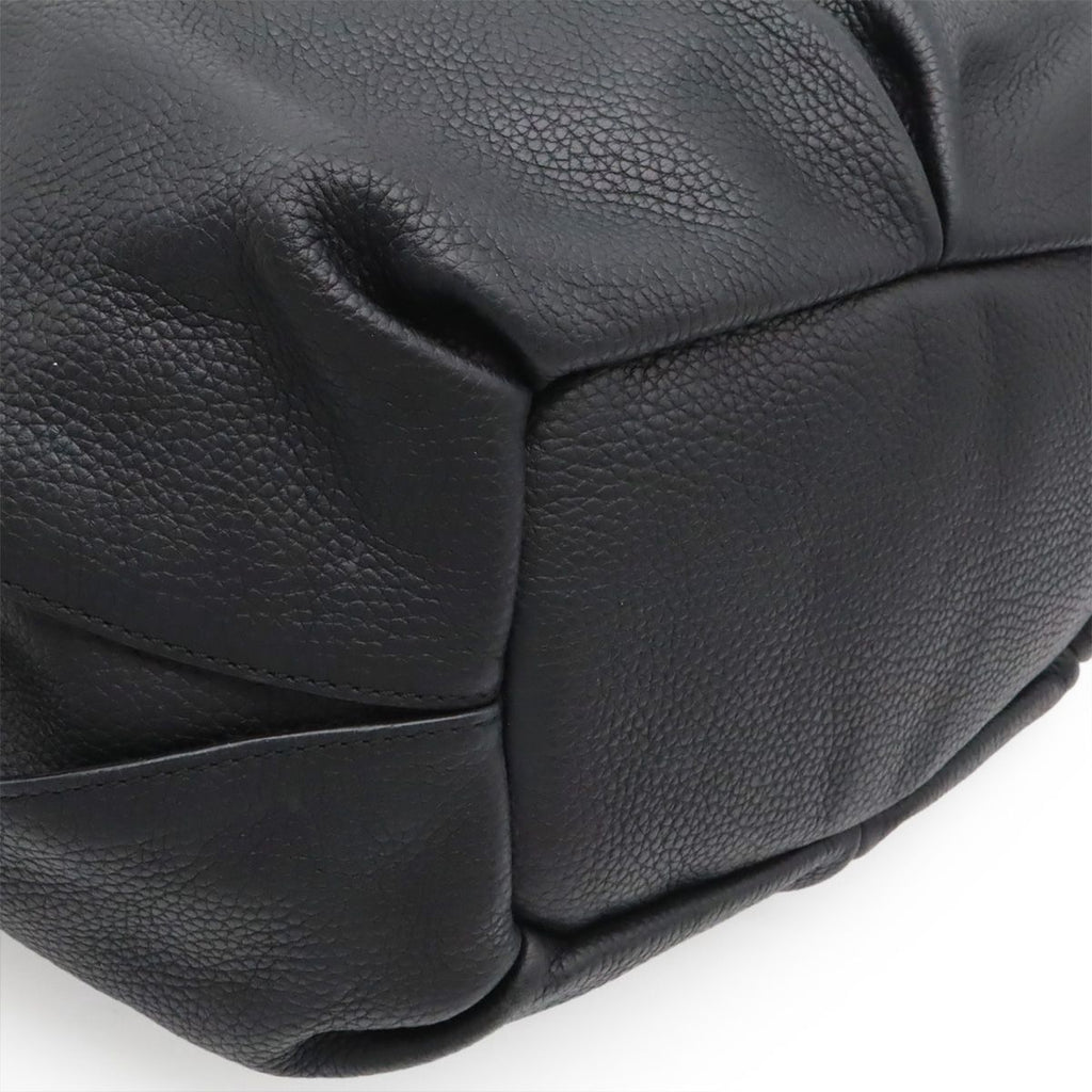 Celine Bittersweet Shoulder Bag Leather Black Gold — view 3