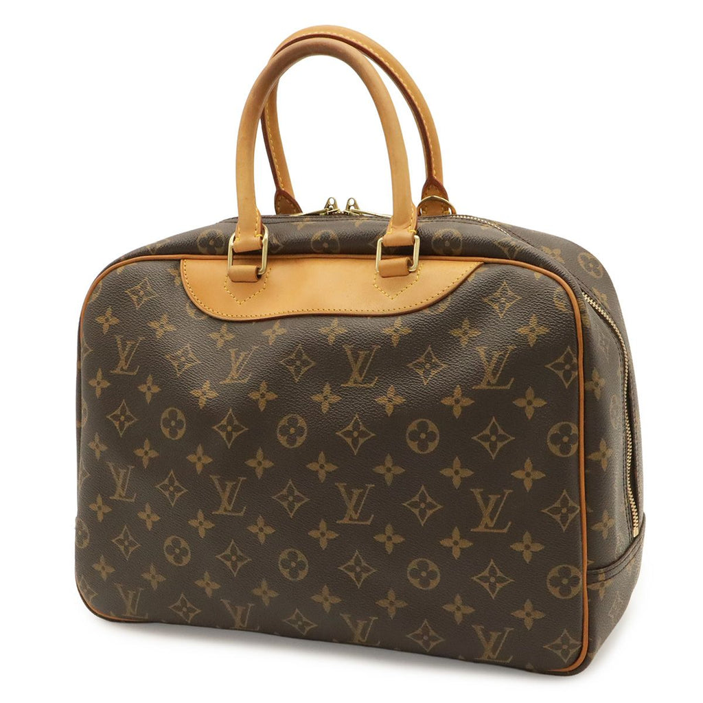 Louis Vuitton Monogram Bowling Vanity Deauville Mini Boston Bag Purse — view 2