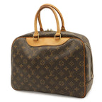 Louis Vuitton Monogram Bowling Vanity Deauville Mini Boston Bag Purse — view 2