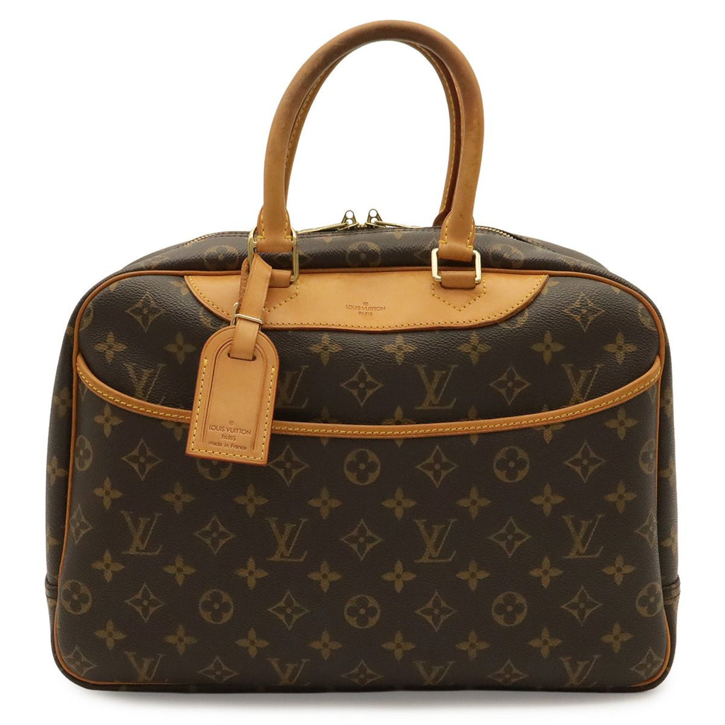 Louis Vuitton Monogram Bowling Vanity Deauville Mini Boston Bag Purse
