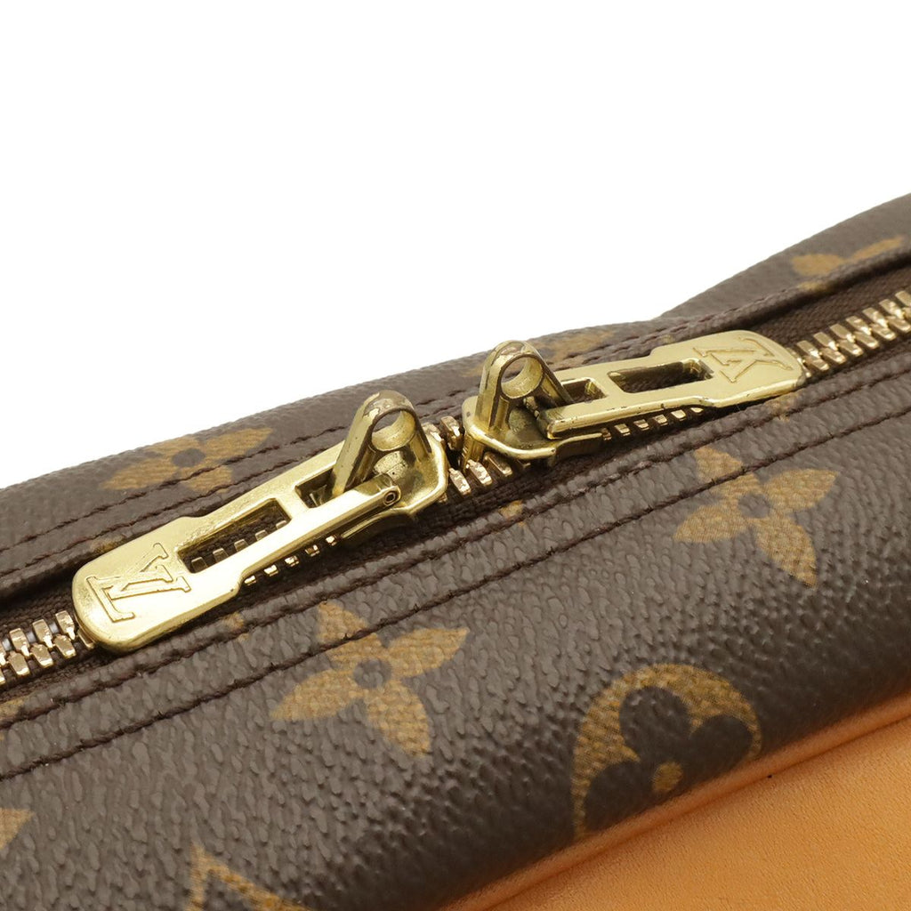 Louis Vuitton Monogram Bowling Vanity Deauville Mini Boston Bag Purse — view 6