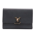 Louis Vuitton Portefeuille Capucines Compact 3 Trifold Wallet Taurillon Leather