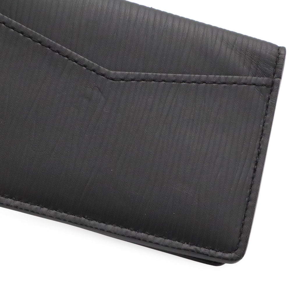 Louis Vuitton Epi Pocket Organizer Card Case Business Noir Black — view 4