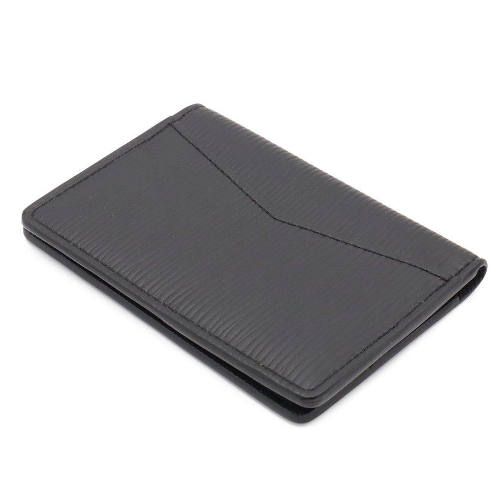 Louis Vuitton Epi Pocket Organizer Card Case Business Noir Black — view 2