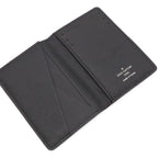Louis Vuitton Epi Pocket Organizer Card Case Business Noir Black — view 5