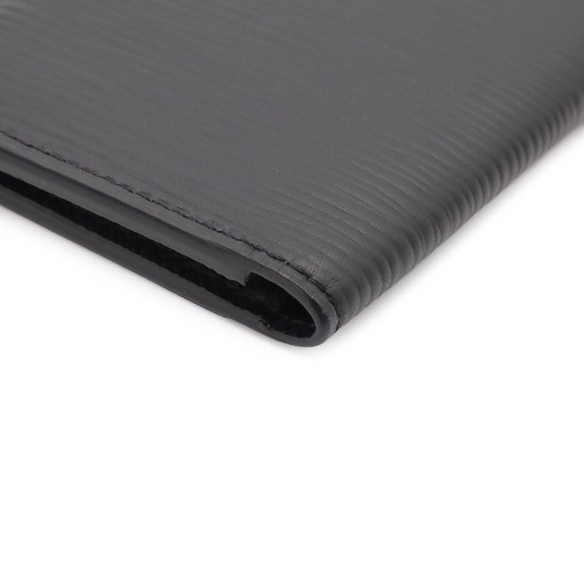 Louis Vuitton Epi Pocket Organizer Card Case Business Noir Black — view 3