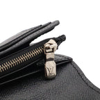 Louis Vuitton Epi Portefeuille Sarah Wallet Bifold Noir Black — view 5