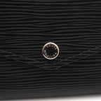 Louis Vuitton Epi Portefeuille Sarah Wallet Bifold Noir Black — view 4