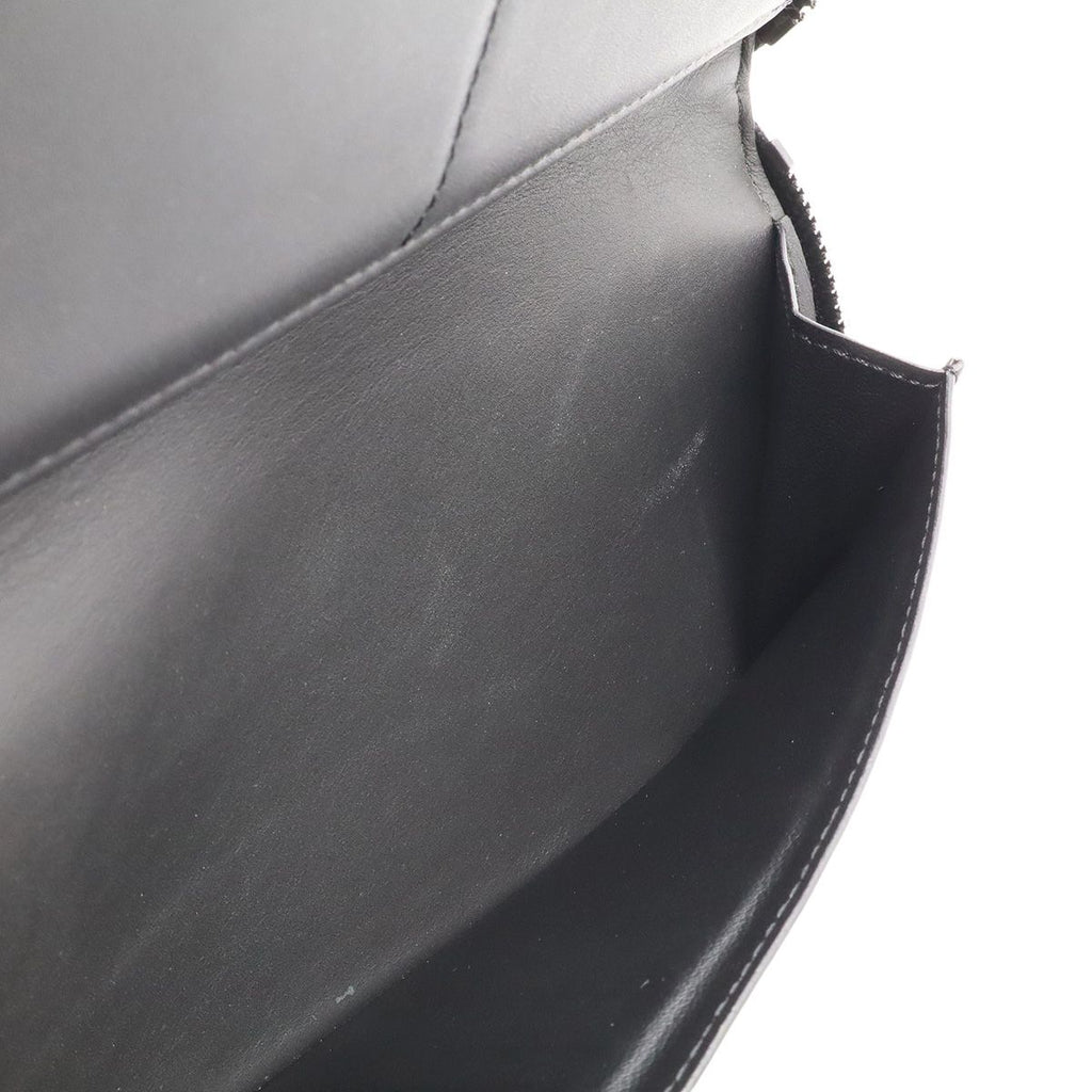 Louis Vuitton Monogram Taurillon Zippy Wallet Vertical Zip Around Leather Noir — view 6