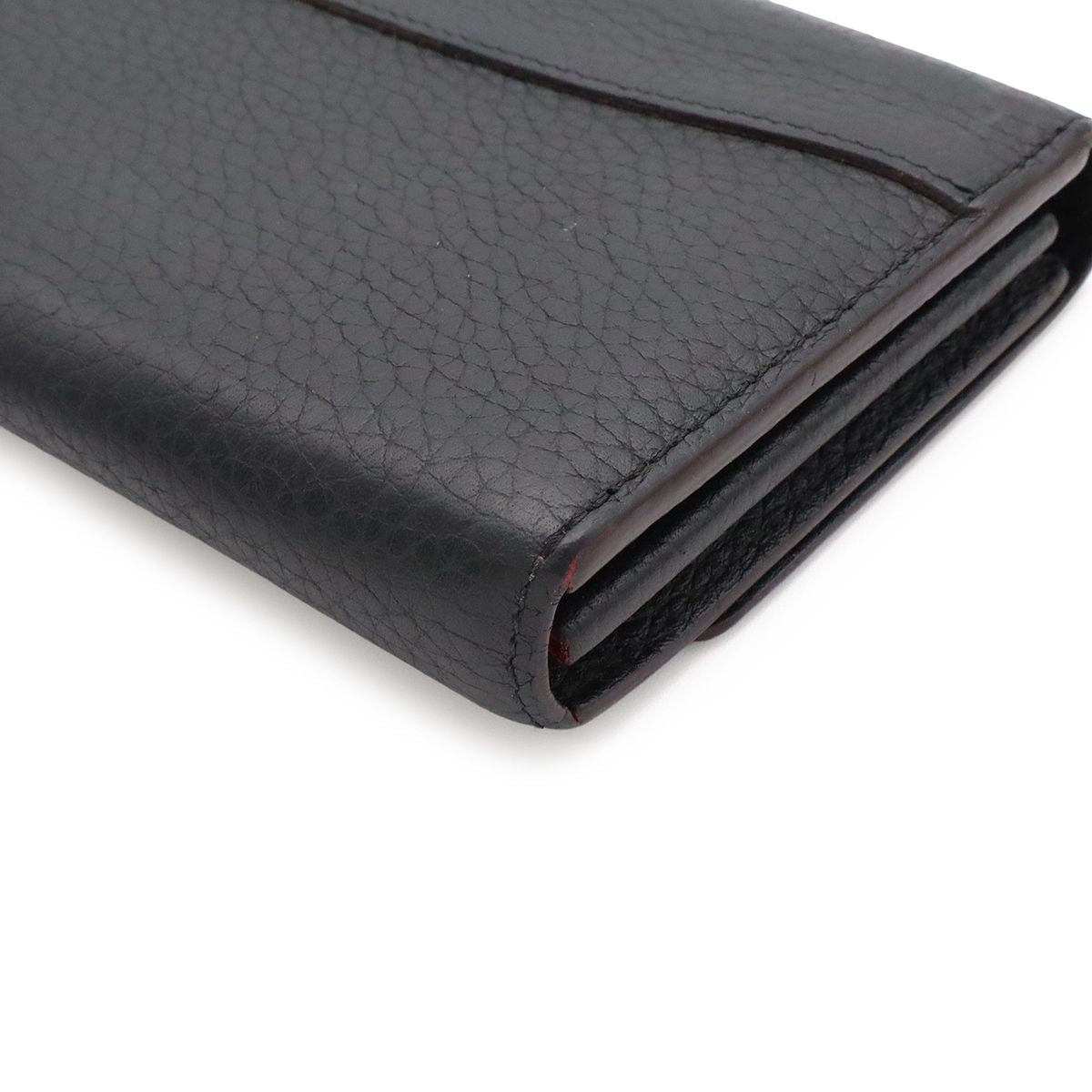 Louis Vuitton Portefeuille Capucines Bifold Wallet Taurillon Leather Noir Black — view 3