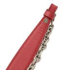 Louis Vuitton Epi Twist MM Shoulder Bag Chain Fuchsia Silver — view 5