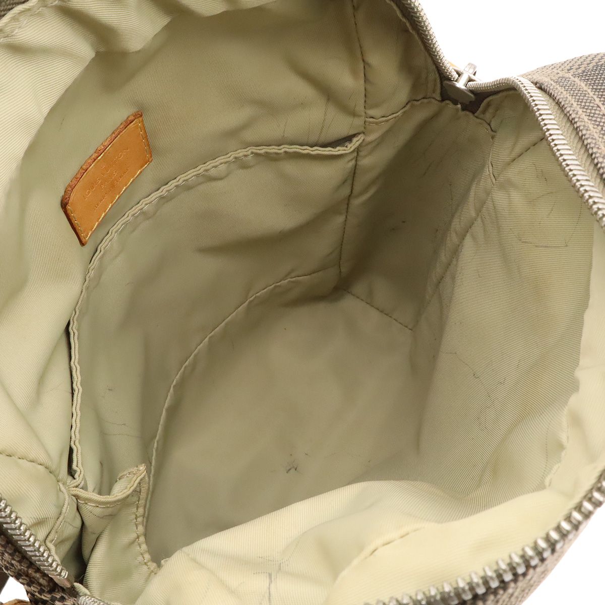 Louis Vuitton Damier Geant Shoulder Bag Crossbody Citadin Canvas Khaki — view 6