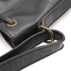 Louis Vuitton Epi Noe Shoulder Bag Drawstring Noir Black Gold — view 6