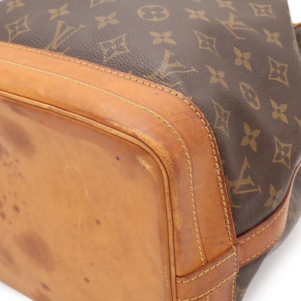 Louis Vuitton Monogram Noe Shoulder Bag Semi Drawstring — view 3