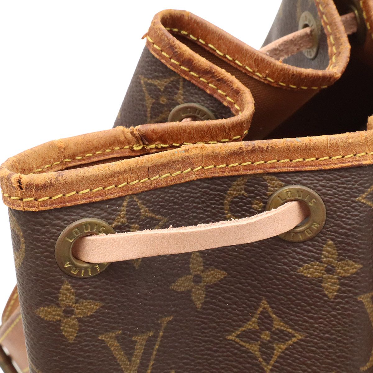 Louis Vuitton Monogram Noe Shoulder Bag Semi Drawstring — view 7