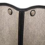 Hermes Garden Party PM Tote Shoulder Bag Toile H Canvas Black — view 6