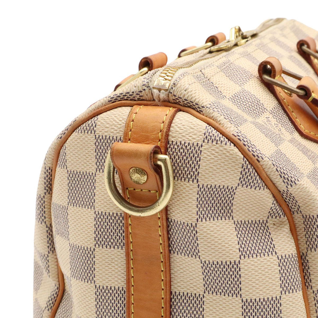 Louis Vuitton Damier Azur Speedy Bandouliere 25 Boston Bag 2-Way — view 8
