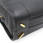 Loewe Amazona 23 Anagram Mini Boston 2-Way Shoulder Bag Leather Black Gold — view 3