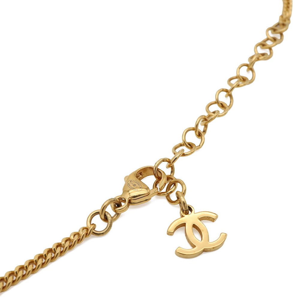 Chanel CC Logo CC Star Pearl Pendant Faux Rhinestone — view 5