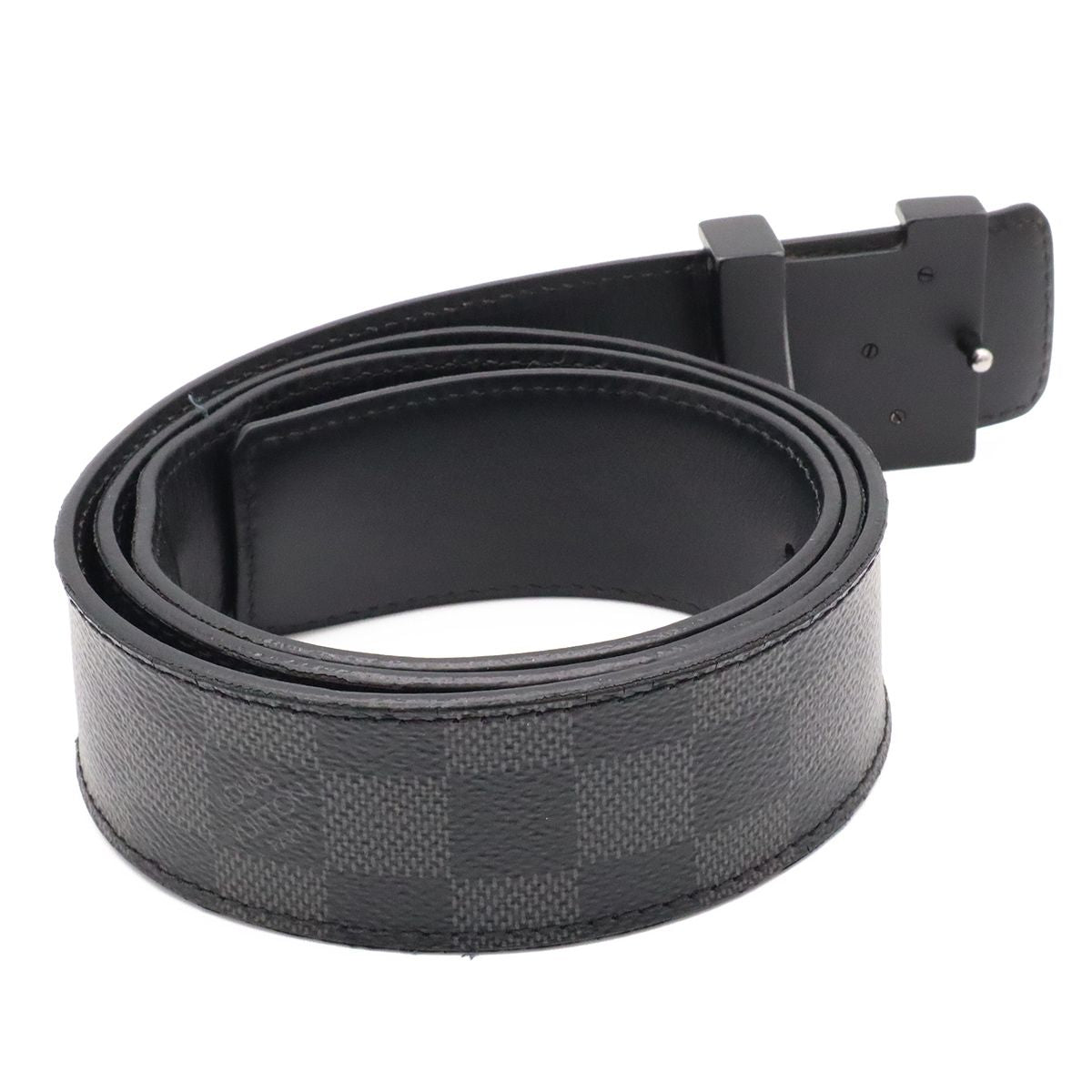 Louis Vuitton Damier Graphite Ceinture LV Initial 40 Belt 95 — view 2