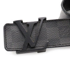 Louis Vuitton Damier Graphite Ceinture LV Initial 40 Belt 95 — view 3