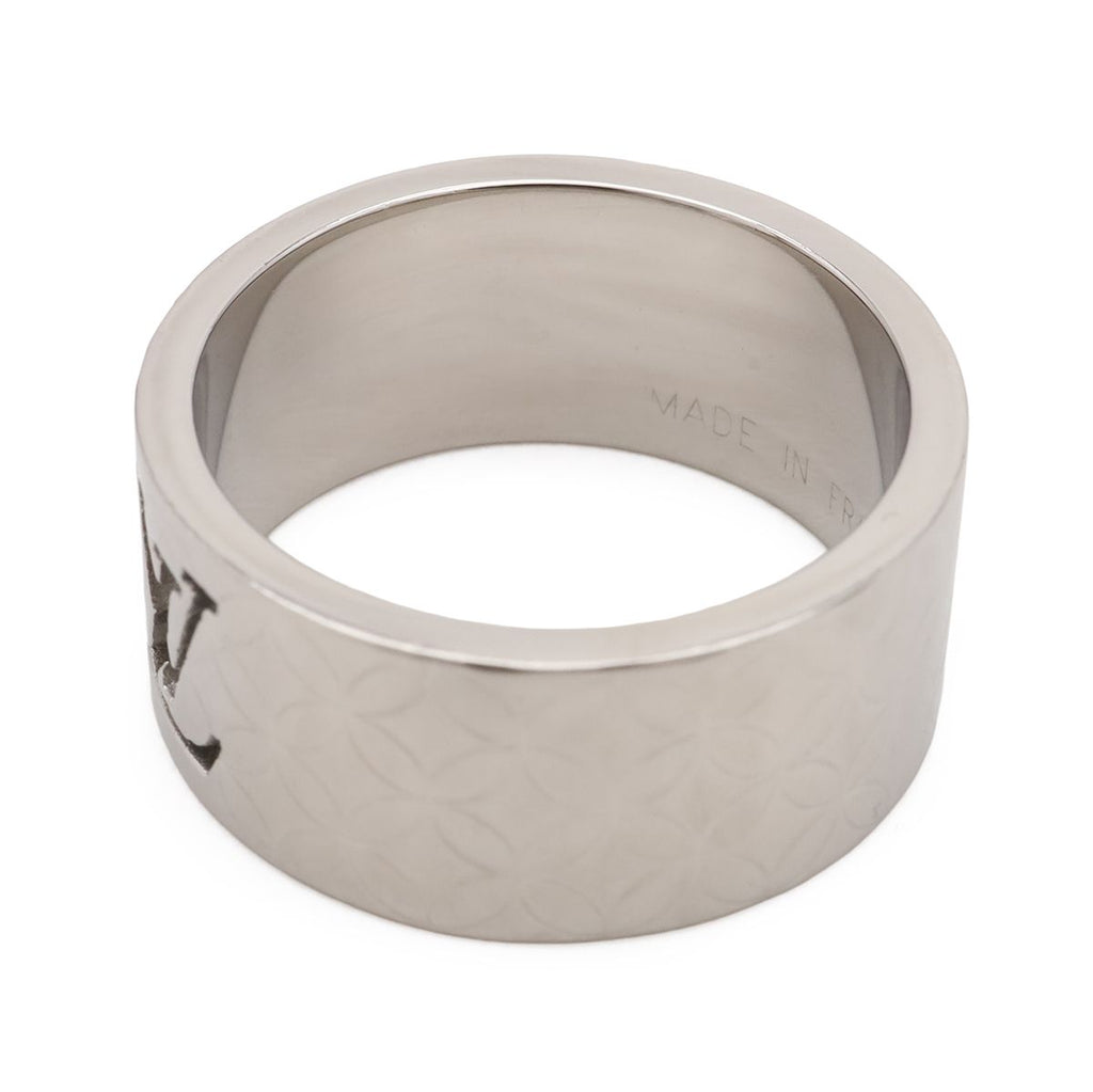 Louis Vuitton Bague Champs Elysees Ring SS Stainless Steel M JP — view 5