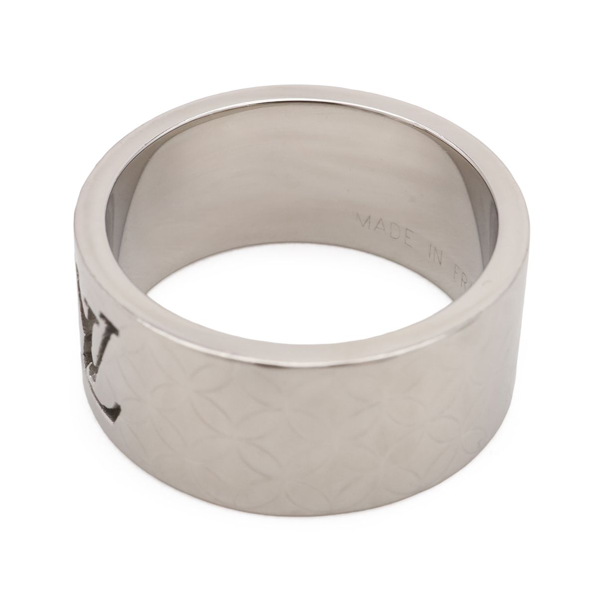 Louis Vuitton Bague Champs Elysees Ring SS Stainless Steel M JP — view 5