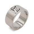 Louis Vuitton Bague Champs Elysees Ring SS Stainless Steel M JP