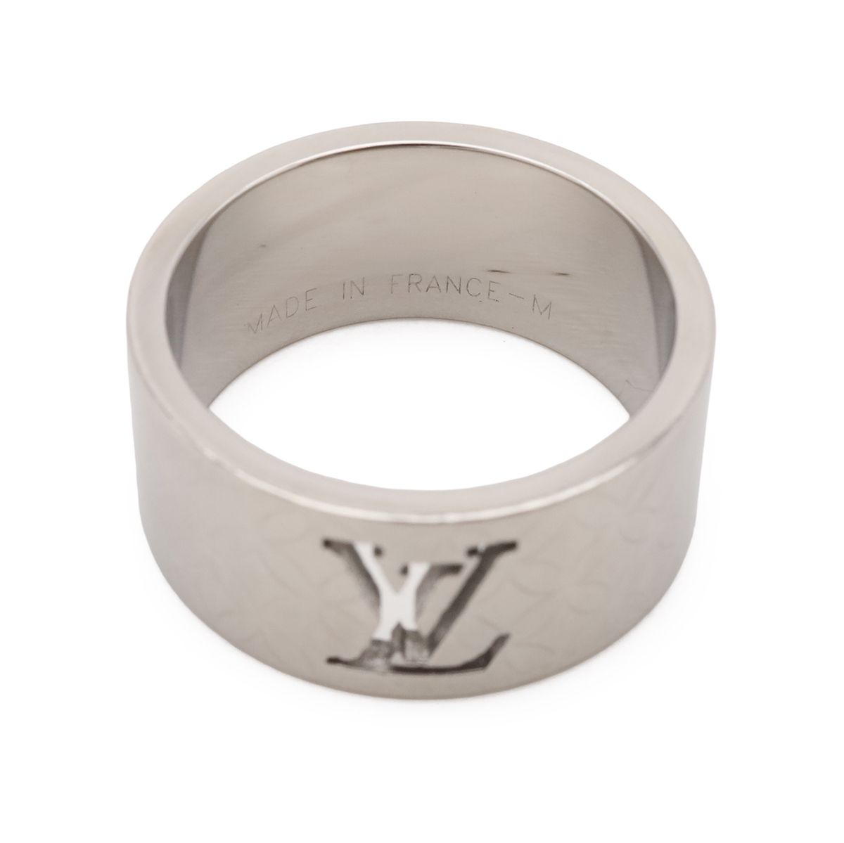 Louis Vuitton Bague Champs Elysees Ring SS Stainless Steel M JP — view 4