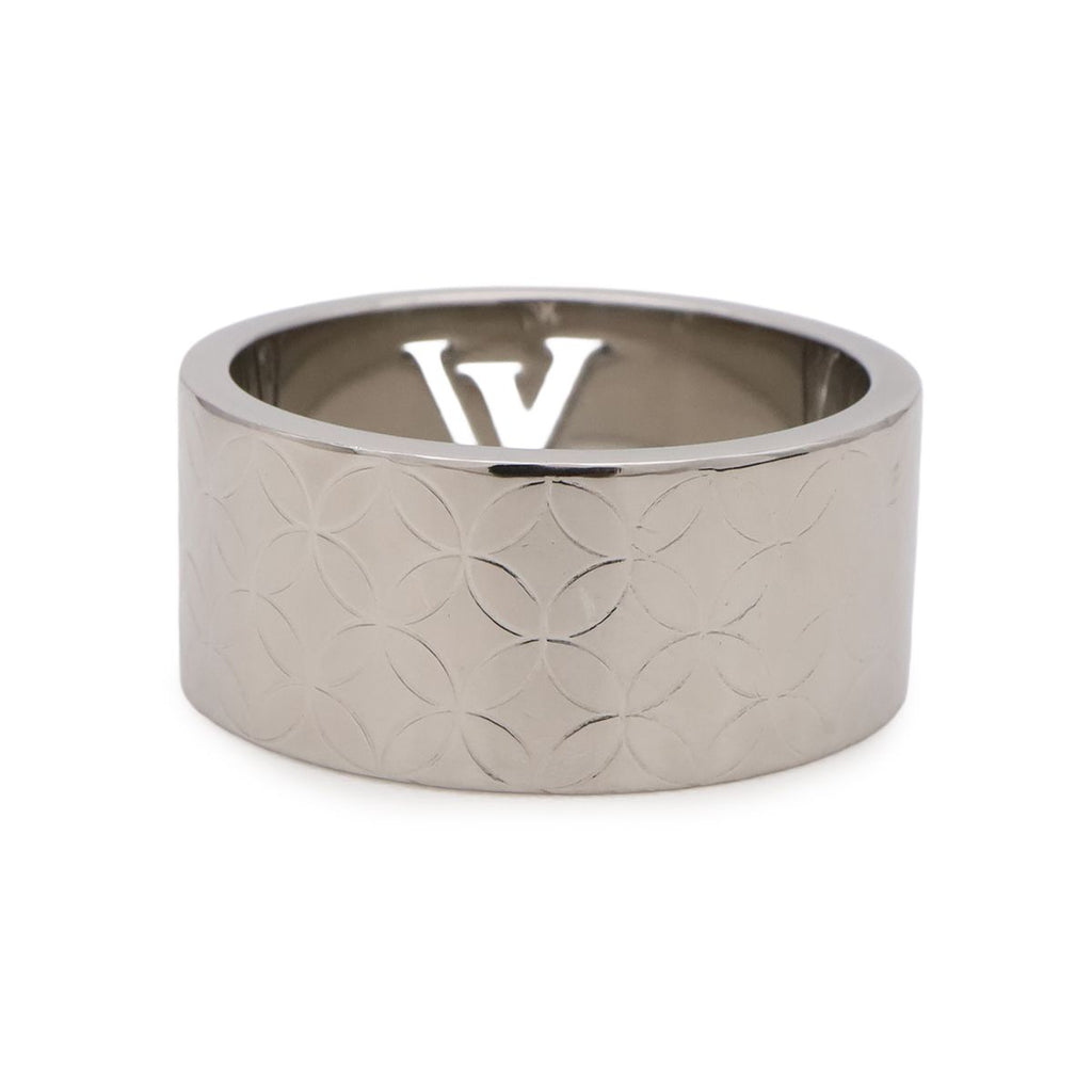 Louis Vuitton Bague Champs Elysees Ring SS Stainless Steel M JP — view 3
