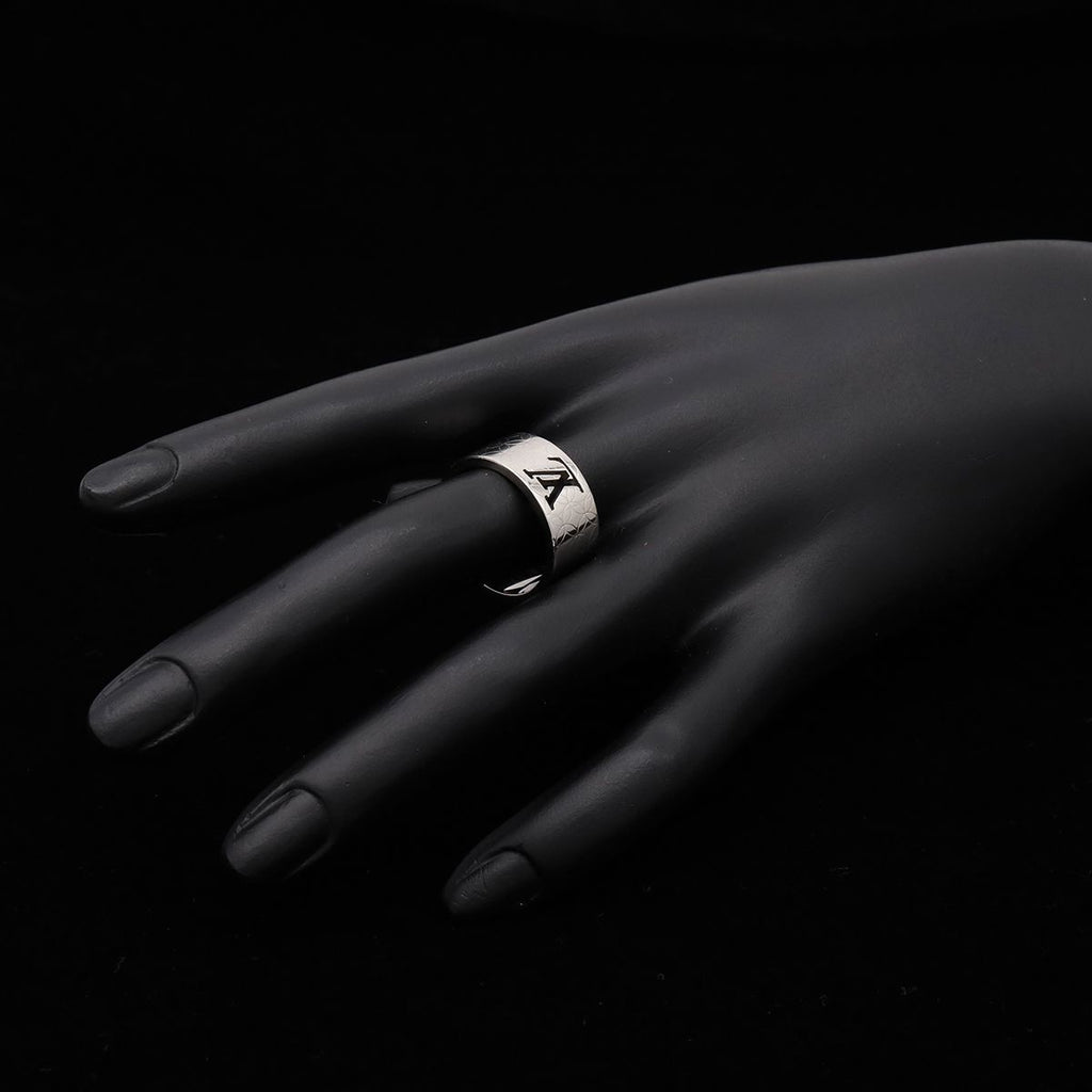 Louis Vuitton Bague Champs Elysees Ring SS Stainless Steel M JP — view 7