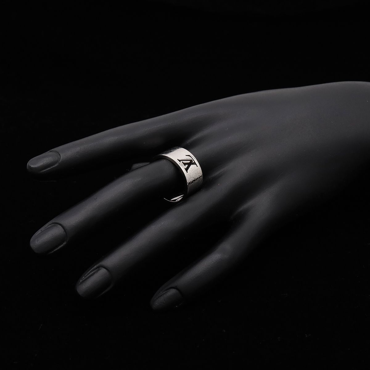 Louis Vuitton Bague Champs Elysees Ring SS Stainless Steel M JP — view 7