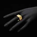Louis Vuitton Signet Ring Monogram L JP Gold Plated — view 7